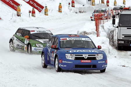 Dacia Duster и «тропам» ледовым