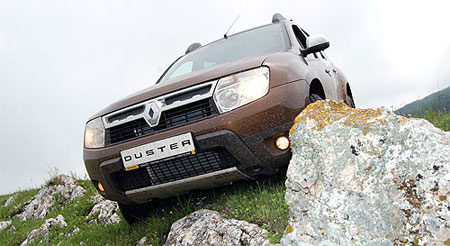 Выбросы Dacia Duster