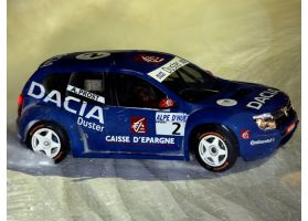 Ален Прост с Dacia Duster на Andros Trophy 2010-2011